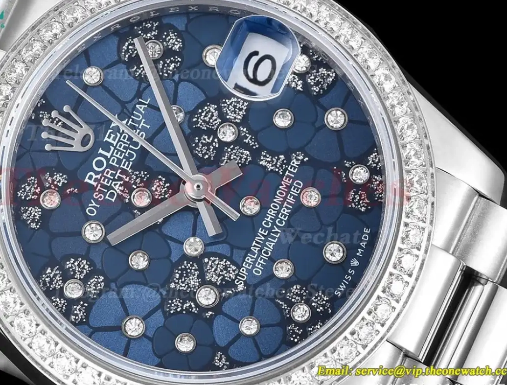 SS Datejust SS A2671 Dial Flower WF 31mm Ladies 0527